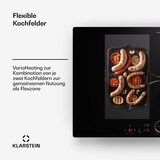 thumbnail of Delicatessa 77 Flex Einbaukochfeld Induktion 4 Zonen 7000W Glaskeramik Schwarz