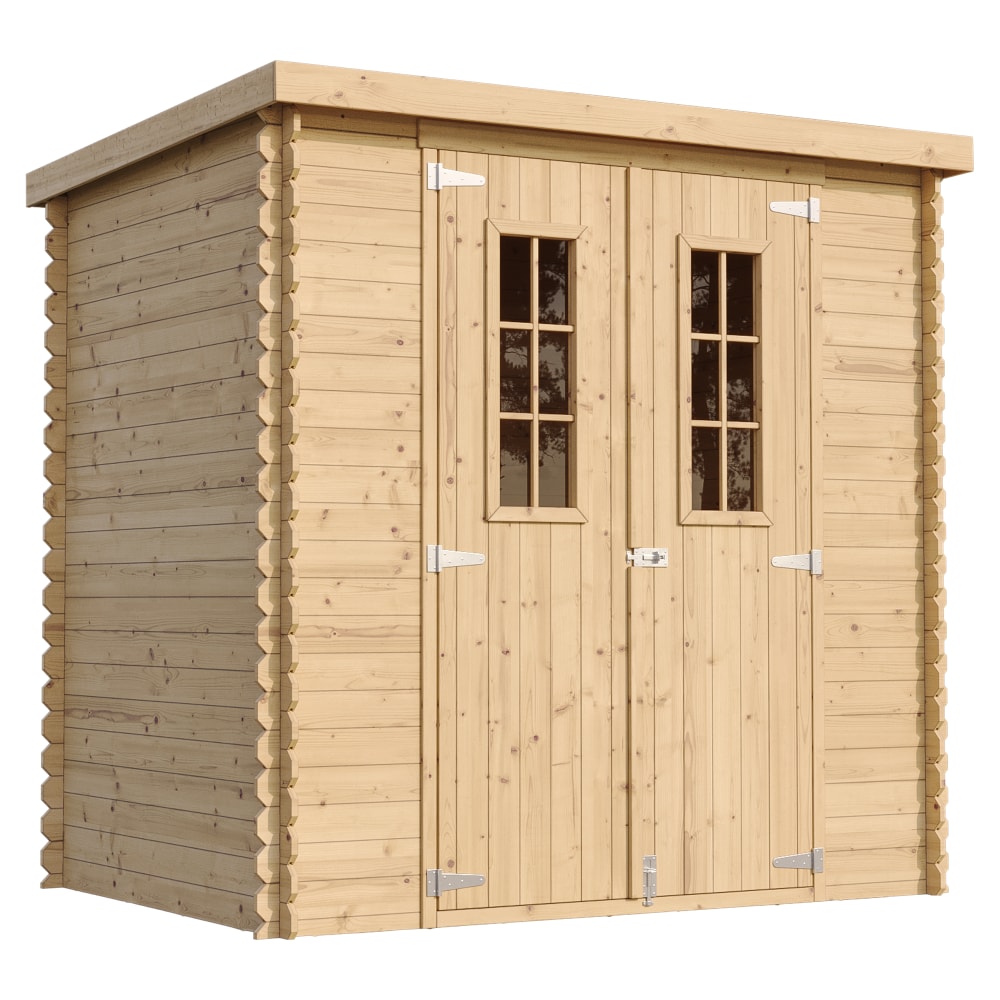 Caseta de jardín M311C – 200 x 130 cm – 2 m², sin suelo