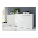 thumbnail of Buffet Basico 2 Portes 3 Tiroirs Blanc Laque Brillant  - L210xp42xh85,8 Cm