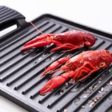 thumbnail of San Ignacio XTRA - Grelha retangular de ferro fundido 43×23 cm com alças de silicone