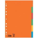 thumbnail of Bene Blanko Register DIN A4 Mehrfarbig 6-teilig Pappkarton 11 Löcher 97400 6 Blatt