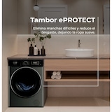 thumbnail of EVVO Lavadora 12 kg carga frontal Nature R12, 1400 rpm, Clase energética A, Motor Inverter, tambor diamante ePROTECT , 13 programas, Función vapor co
