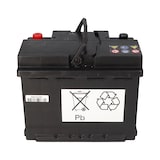 thumbnail of Versorgungsbatterie 12V 60Ah Antrieb Solar Wohnmobil Boot Mover Schiff Batterie kompatibel zu FF 12 050, 955 01, 955 02, LFD60