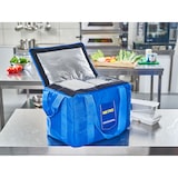 thumbnail of METRO Professional Bolsa isotérmica, poliéster, 52 x 35 x 35 cm, 65 L, cierre de velcro, azul