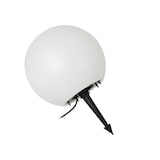 thumbnail of Lichtbol voor tuin, rond, kogellamp met grondpen, gebruik binnen en buiten, Ø 38 cm, 3 m voedingskabel, fitting E27, IP65, wit