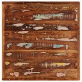 thumbnail of Table bistrot Marron 50 x 50 x 76 cm Bois Recyclé Solide Modèle Helios Panorama Sud