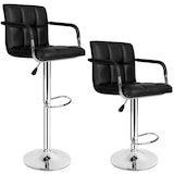 thumbnail of tectake Lot de 2 tabourets de bar HARALD - noir - 401572