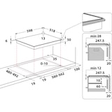 thumbnail of Bauknecht Cerankochfeld mit Induktion - BS 3960F AL