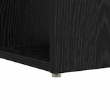 thumbnail of vidaXL Schreibtisch mit Regal Schwarz Eichen-Optik 108 x 55 x 103.5 cm