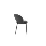 thumbnail of Greta - Sedia in tessuto grigio 2 pz