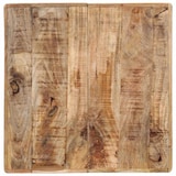 thumbnail of vidaXL Bistrotisch 60x60x77 cm Raues Mangoholz