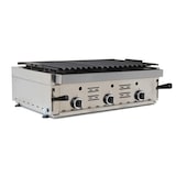 thumbnail of Barbacoa gas  con piedra volcánica. Potencia 14,4 Kw. 4 quemadores