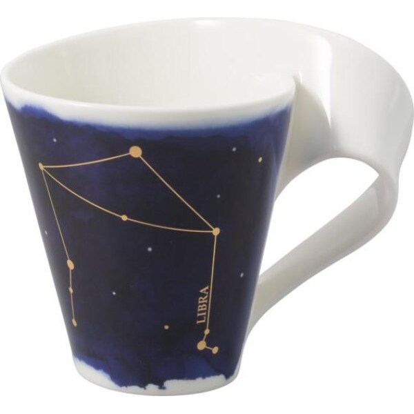 Villeroy & Boch NewWave Stars Becher mit Henkel Waage / Libra 300ml