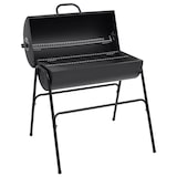 thumbnail of Barbecue A Barile 2 Griglie Di Cottura Nero 80x95x90 Cm Acciaio