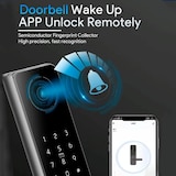 thumbnail of Serrure Connectée Avec Déverrouillage Intelligent Et Alarme Sécurisée YONIS