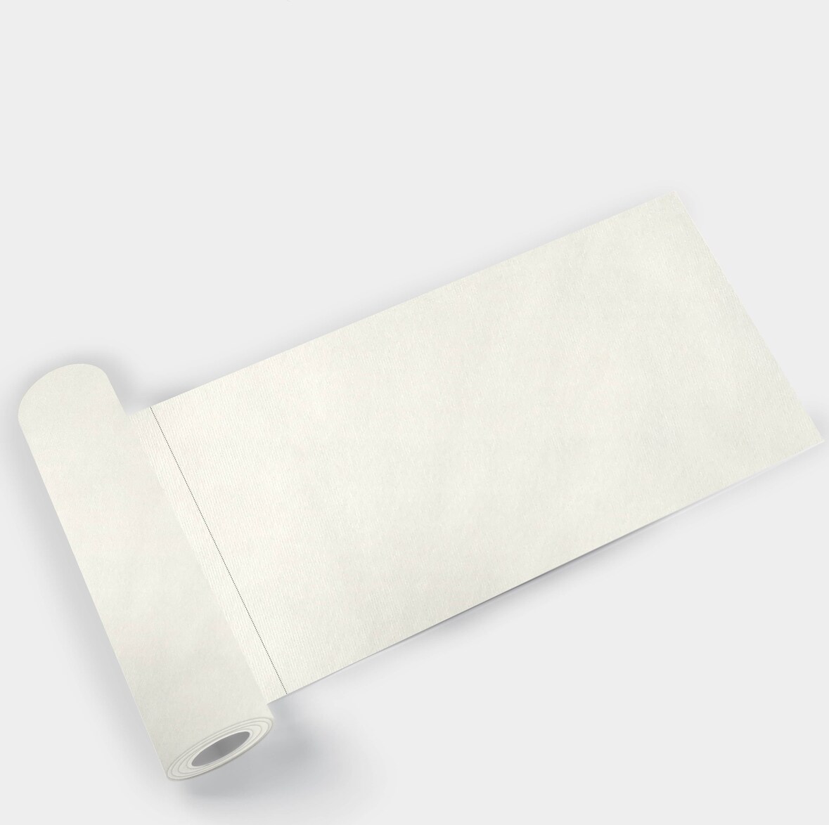 Camino de Mesa 'Vergina' 40x120 cm (Color Blanco) - ROLLO PRECORTE(9uds)