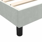 thumbnail of vidaXL Boxspring zonder matras fluweel lichtgrijs 160x210 cm