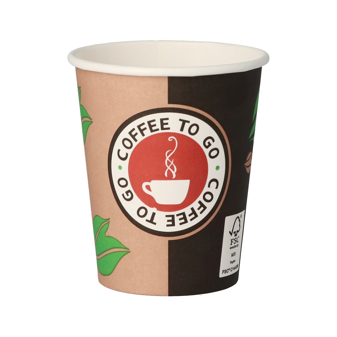 Nette 1000 Coffee TO GO Becher 200 ml Kaffeebecher Pappbecher Ø 80mm