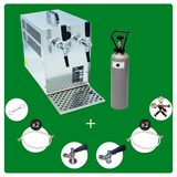 thumbnail of Komplett Set - Zapfanlage, Bierzapfanlage - Bierkoffer, 2-ltg. 60 Liter/h, Zapfkopf:Dreikant,Zapfkopf 2:5 Liter Adapter