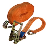 thumbnail of 4x Profi Ratschen Spanngurt Spanngurte Zurrgurt 2-tlg 6m 2t 2to 2000kg TÜV/GS ORANGE