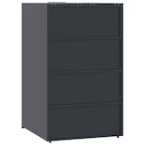 thumbnail of vidaXL Containerberging voor 1 container 69x79x117 cm staal antraciet