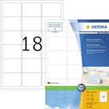 thumbnail of HERMA Etikett PREMIUM 4265 63,5x46,6mm weiß 1.800 St./Pack