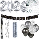 thumbnail of Silvester 2026 Partyset in silber Deko Set Party
