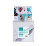 thumbnail of EXACOMPTA Urna trasparente con lucchetto e panello A5, cod. 89258D in PMMA (acrilico) trasparente, resistente ai raggi UV. Dimensioni 21x21x36,5 cm